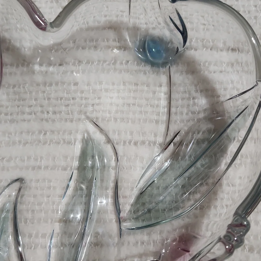 Mikasa Heart Shaped Bowl With Tulips - Picture 6 of 6